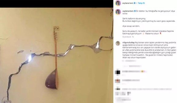 Ceylan Ertem: Sanki kalbimin duvarı!